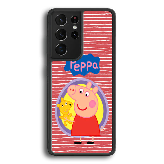 Peppa Pig The Holy Doll Samsung Galaxy S21 Ultra Case - Carneyforia