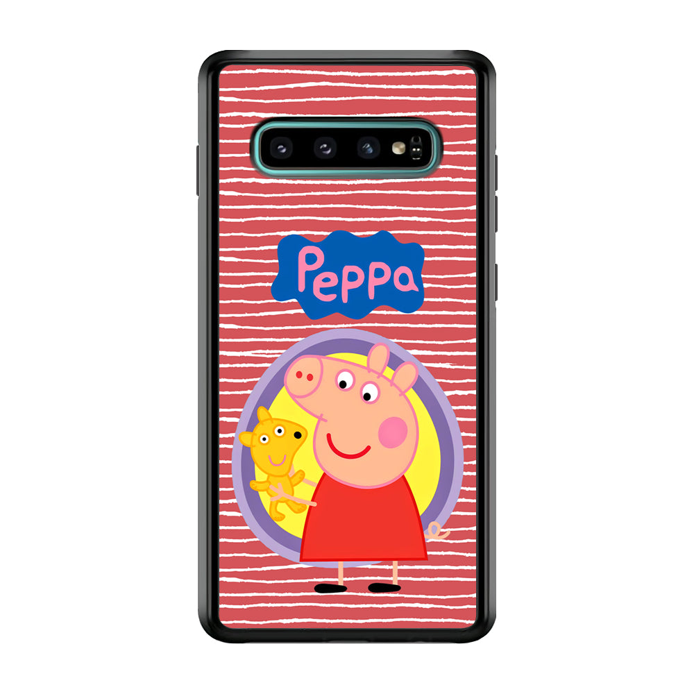 Peppa Pig The Holy Doll Samsung Galaxy S10 Case