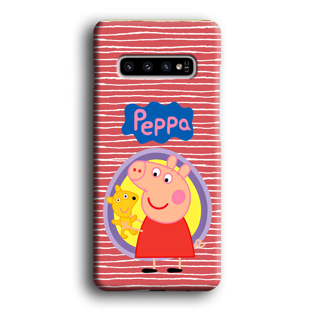 Peppa Pig The Holy Doll Samsung Galaxy S10 Case