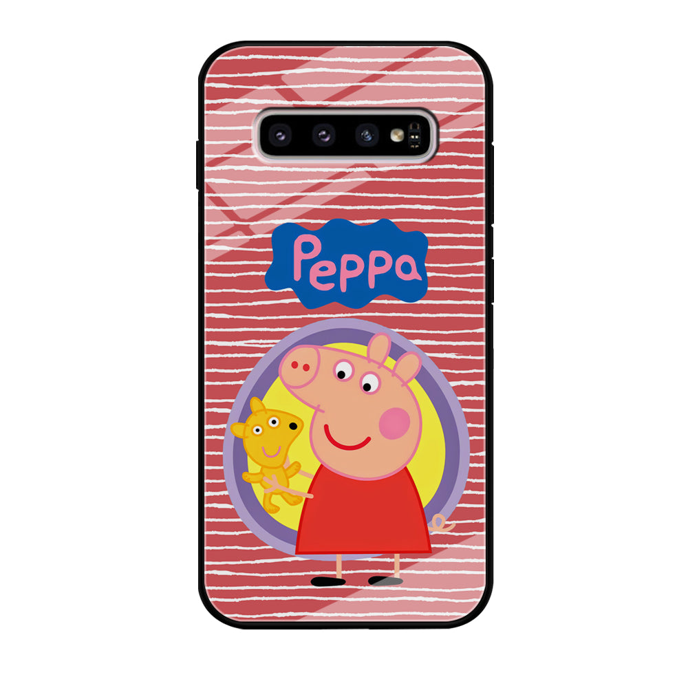 Peppa Pig The Holy Doll Samsung Galaxy S10 Case