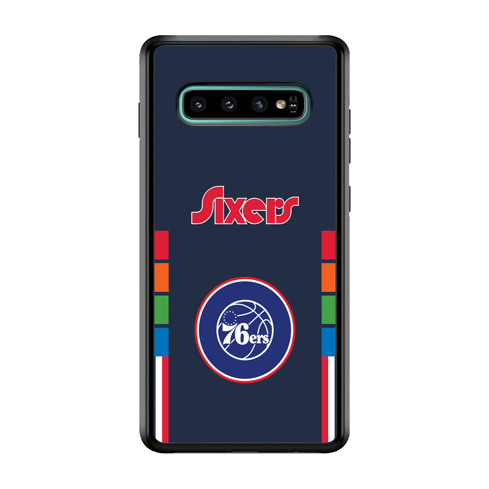 Philadelphia 76ers Deep Spirit Samsung Galaxy S10 Plus Case