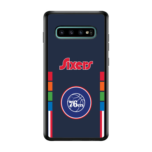 Philadelphia 76ers Deep Spirit Samsung Galaxy S10 Plus Case