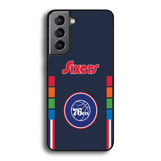 Philadelphia 76ers Deep Spirit Samsung Galaxy S21 Plus Case - Carneyforia