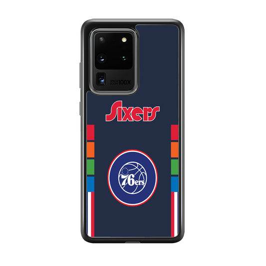 Philadelphia 76ers Deep Spirit Samsung Galaxy S20 Ultra Case