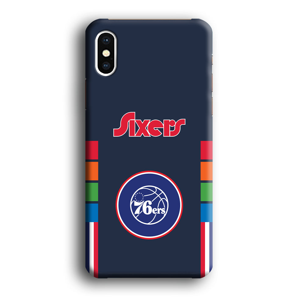 Philadelphia 76ers Deep Spirit iPhone X Case