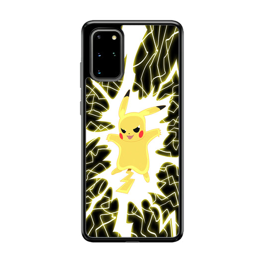 Pikachu 100 Million Volt Samsung Galaxy S20 Plus Case