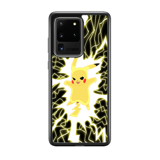 Pikachu 100 Million Volt Samsung Galaxy S20 Ultra Case