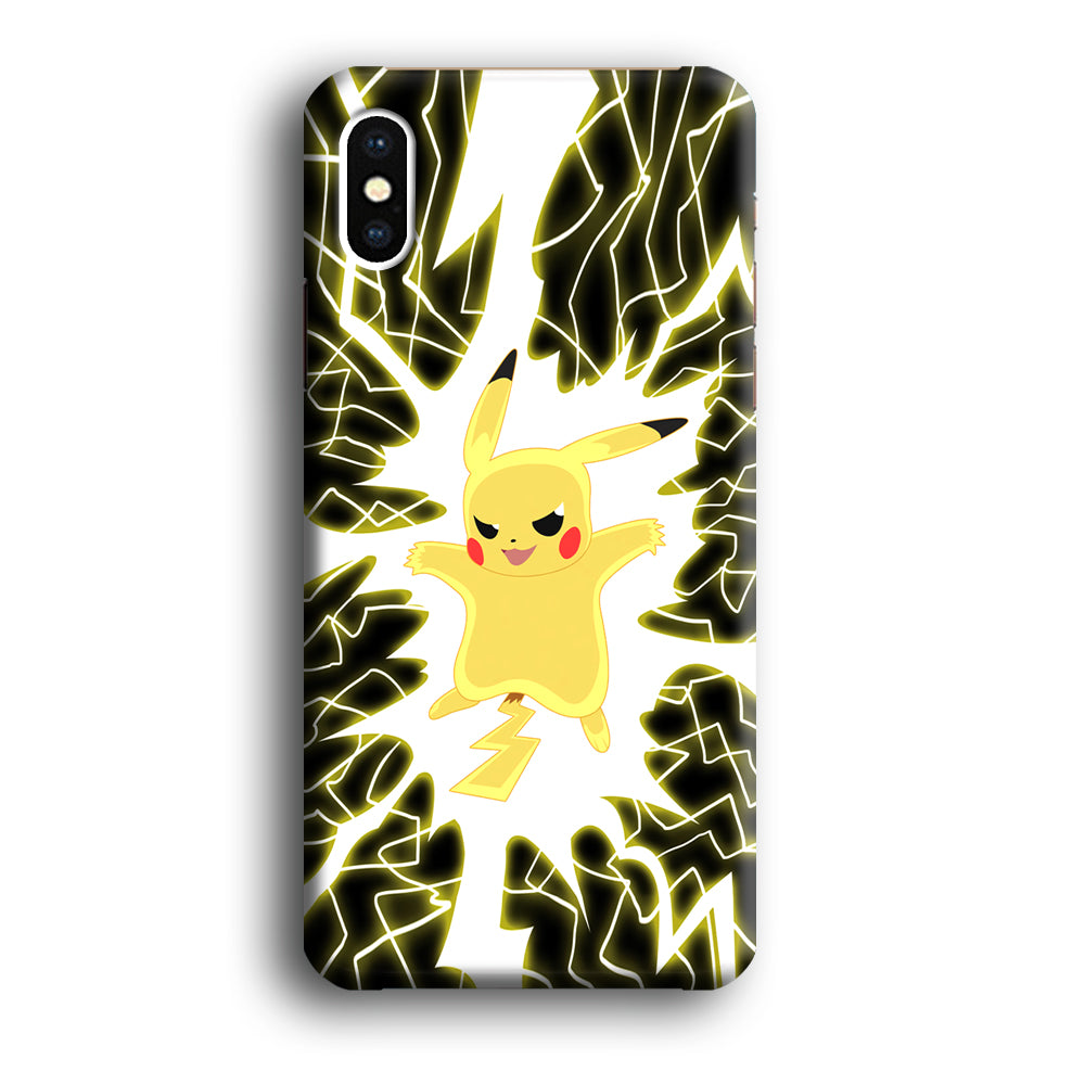 Pikachu 100 Million Volt iPhone X Case