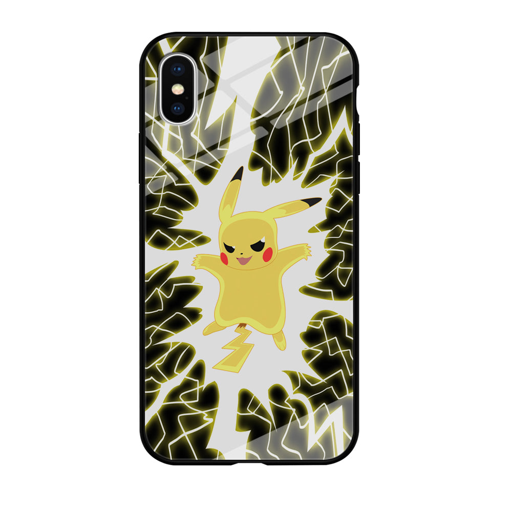 Pikachu 100 Million Volt iPhone X Case