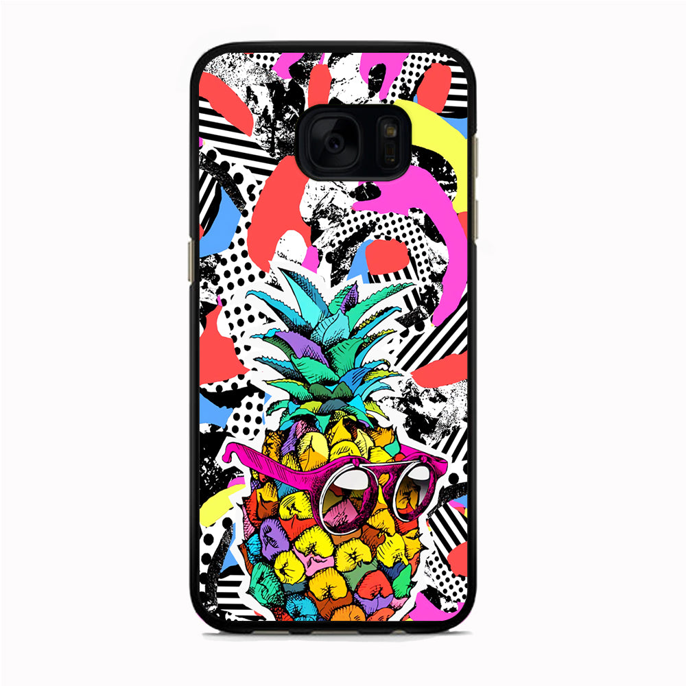 Pineapple Destroy The Rules Samsung Galaxy S7 Edge Case