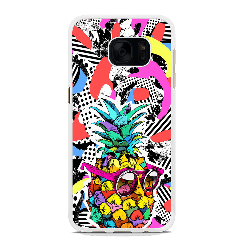 Pineapple Destroy The Rules Samsung Galaxy S7 Edge Case