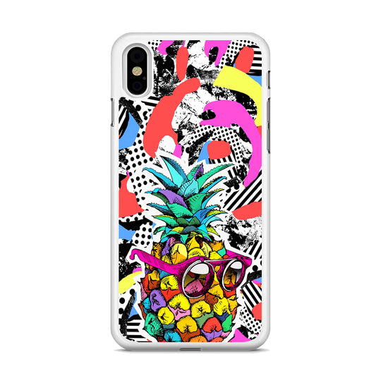 Pineapple Destroy The Rules iPhone XS Case