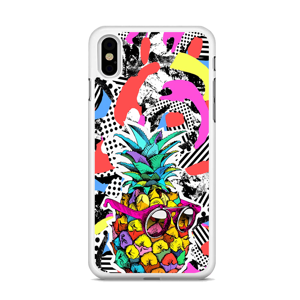 Pineapple Destroy The Rules iPhone X Case