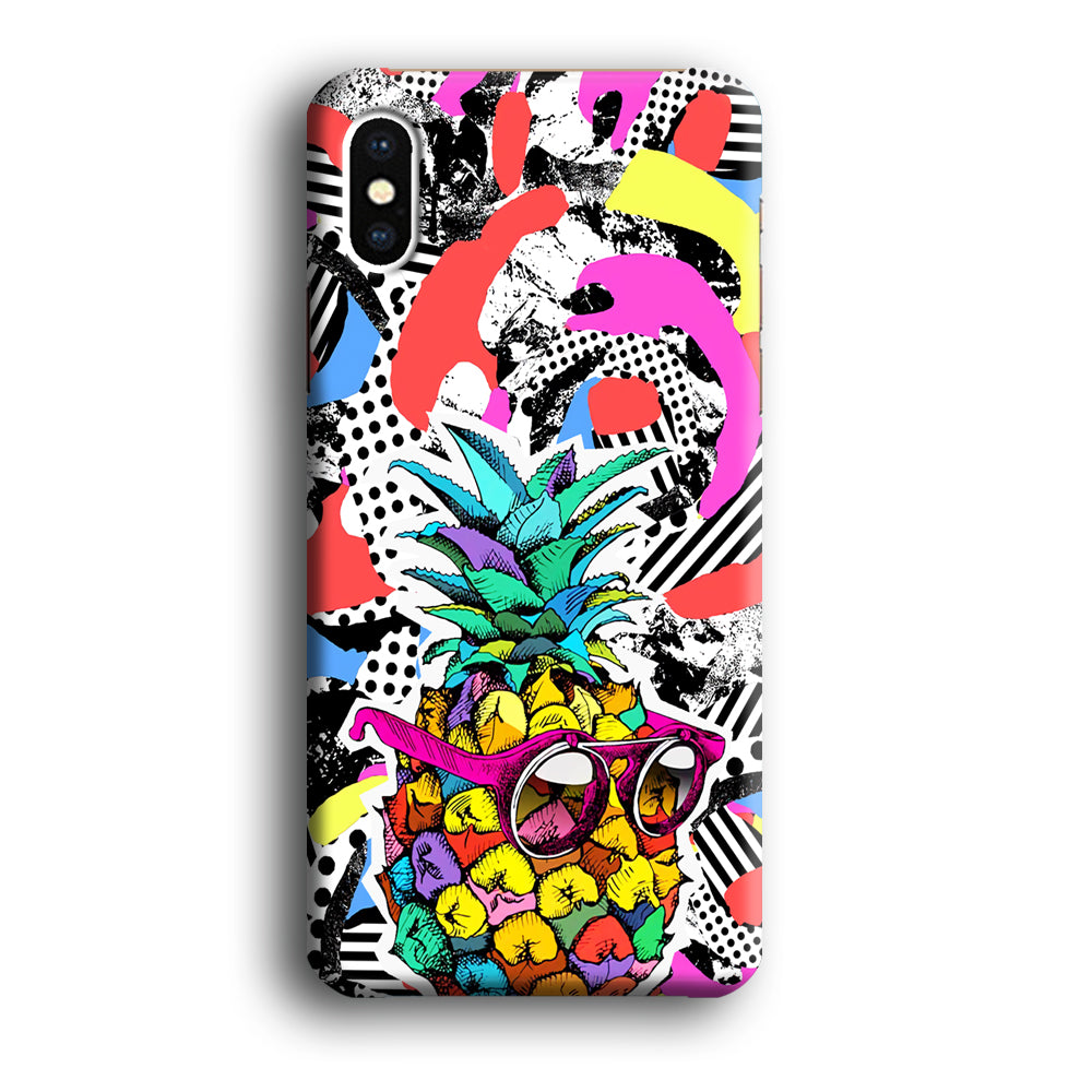 Pineapple Destroy The Rules iPhone X Case