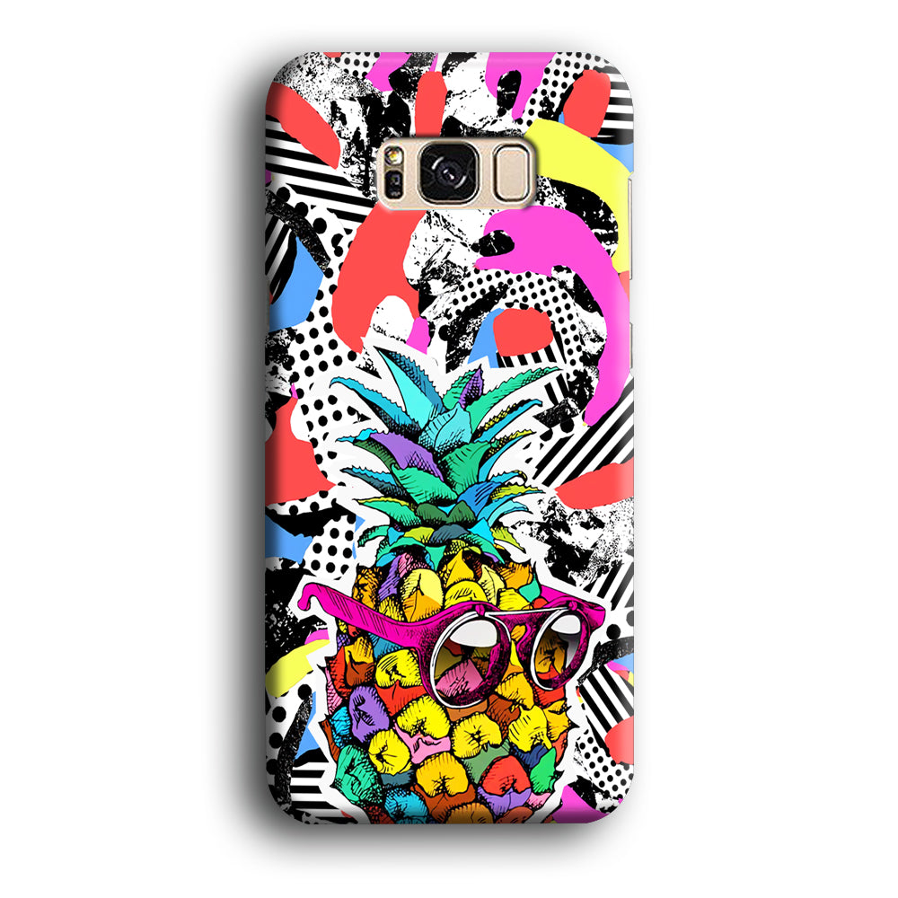 Pineapple Destroy The Rules Samsung Galaxy S8 Case
