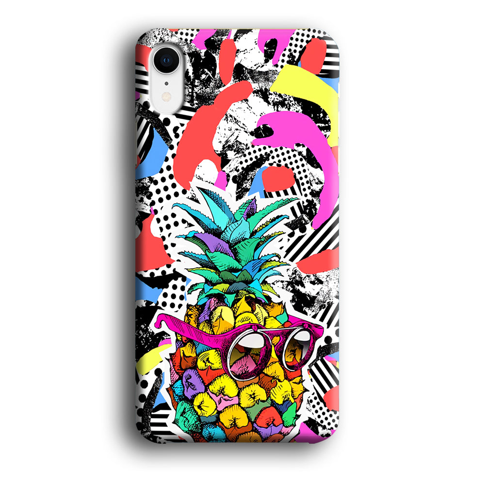 Pineapple Destroy The Rules iPhone XR Case