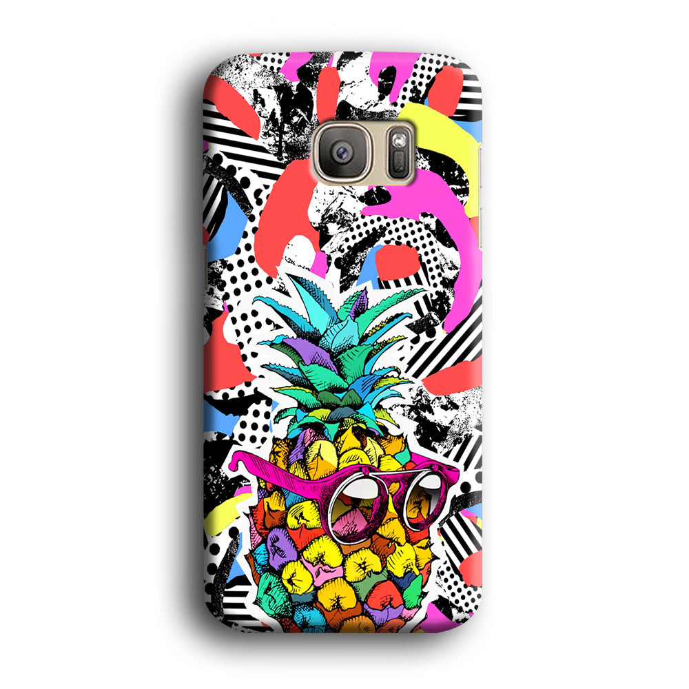 Pineapple Destroy The Rules Samsung Galaxy S7 Case