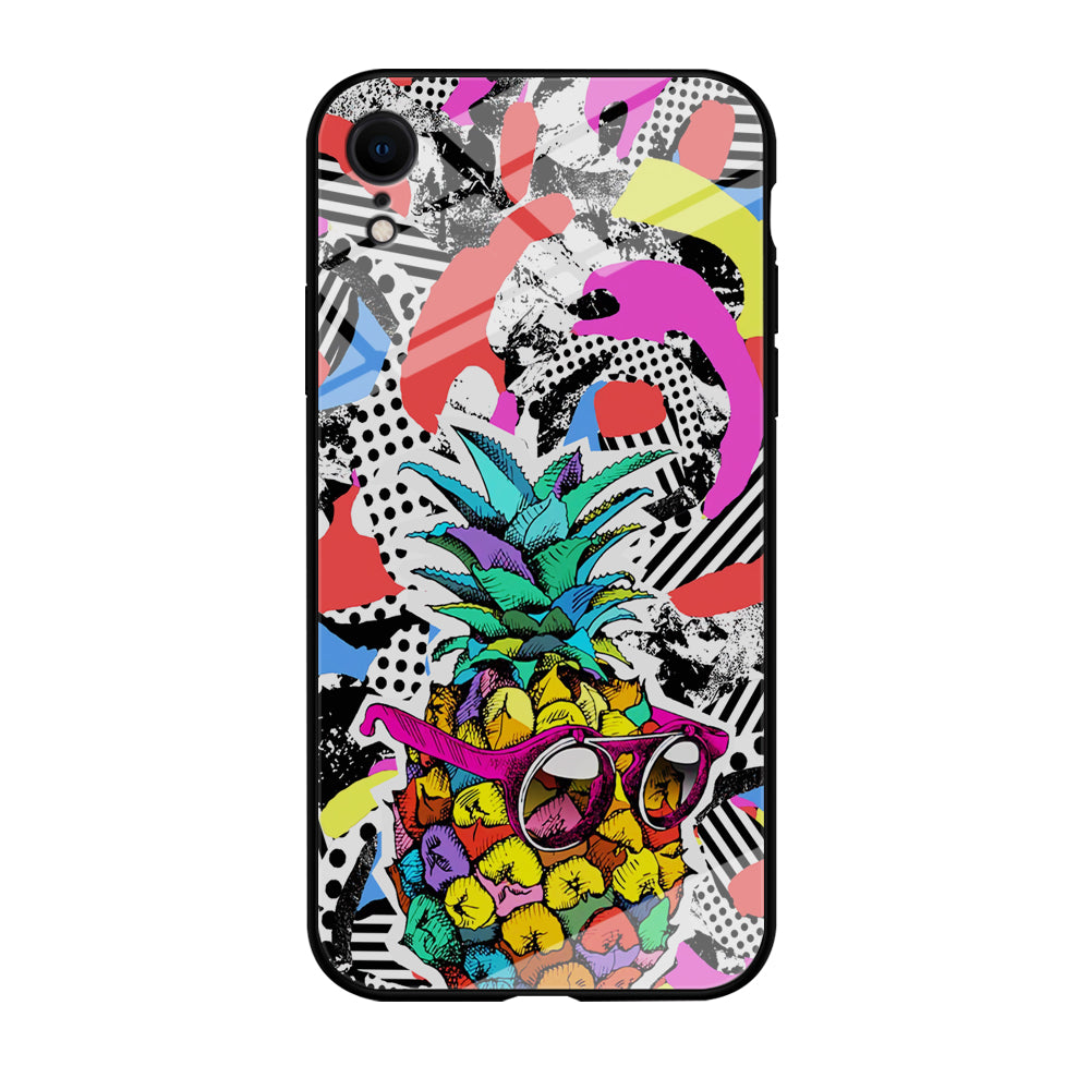 Pineapple Destroy The Rules iPhone XR Case