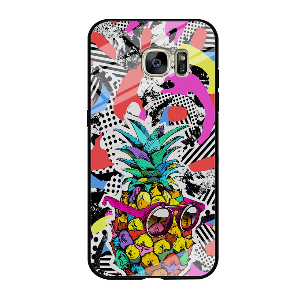 Pineapple Destroy The Rules Samsung Galaxy S7 Edge Case