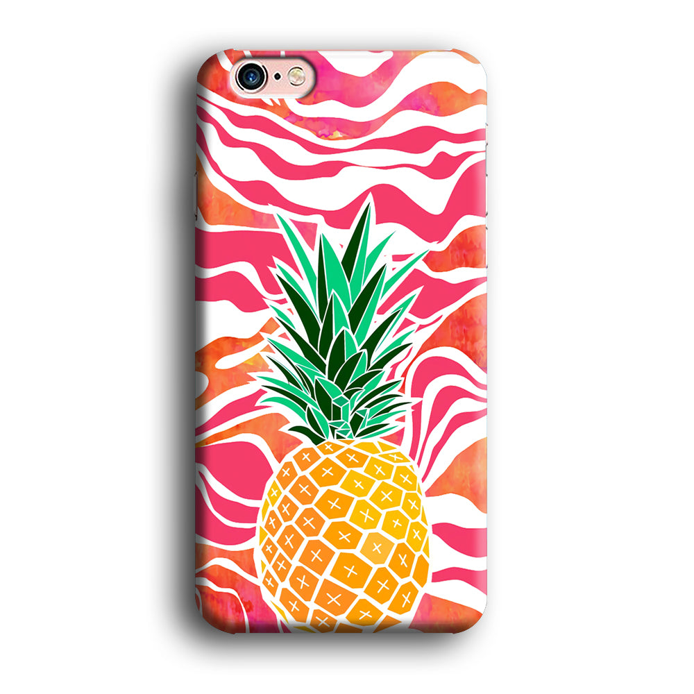 Pineapple Red Wave iPhone 6 Plus | 6s Plus Case