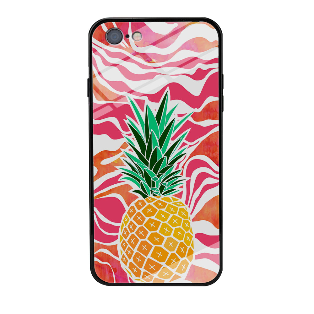 Pineapple Red Wave iPhone 6 Plus | 6s Plus Case