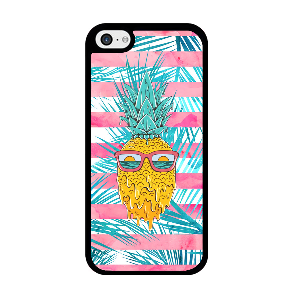 Pineapple Sunbathe and Melting iPhone 5 | 5s Case - Carneyforia