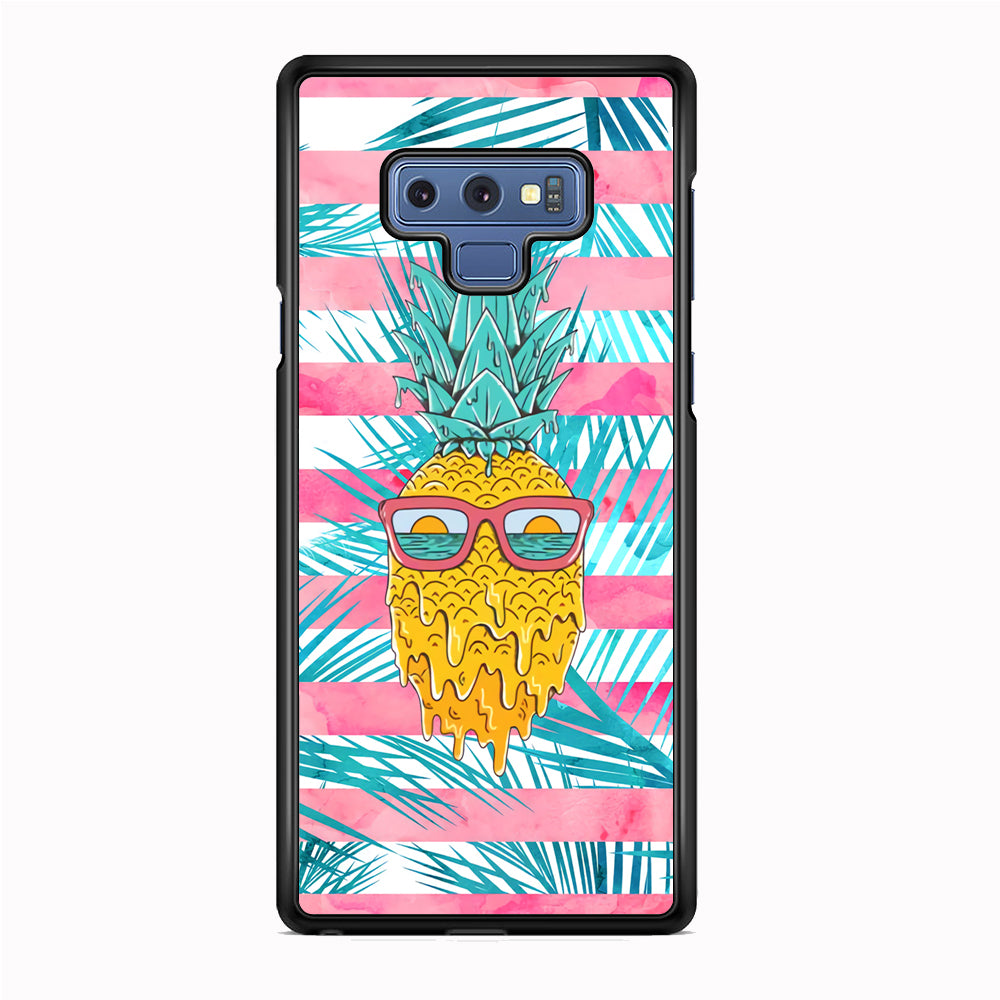 Pineapple Sunbathe and Melting Samsung Galaxy Note 9 Case