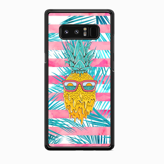 Pineapple Sunbathe and Melting Samsung Galaxy Note 8 Case