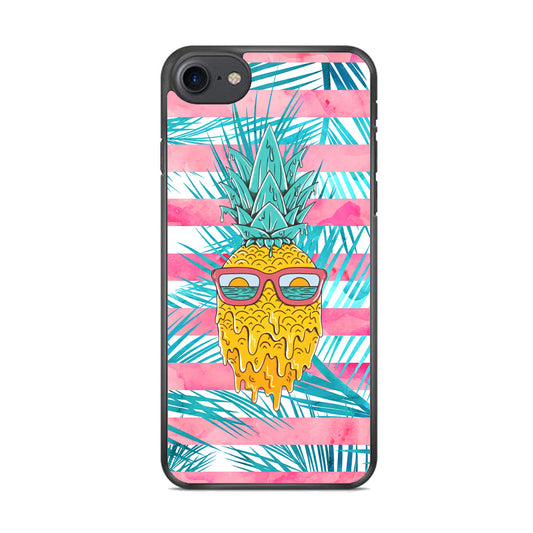 Pineapple Sunbathe and Melting iPhone 7 Case