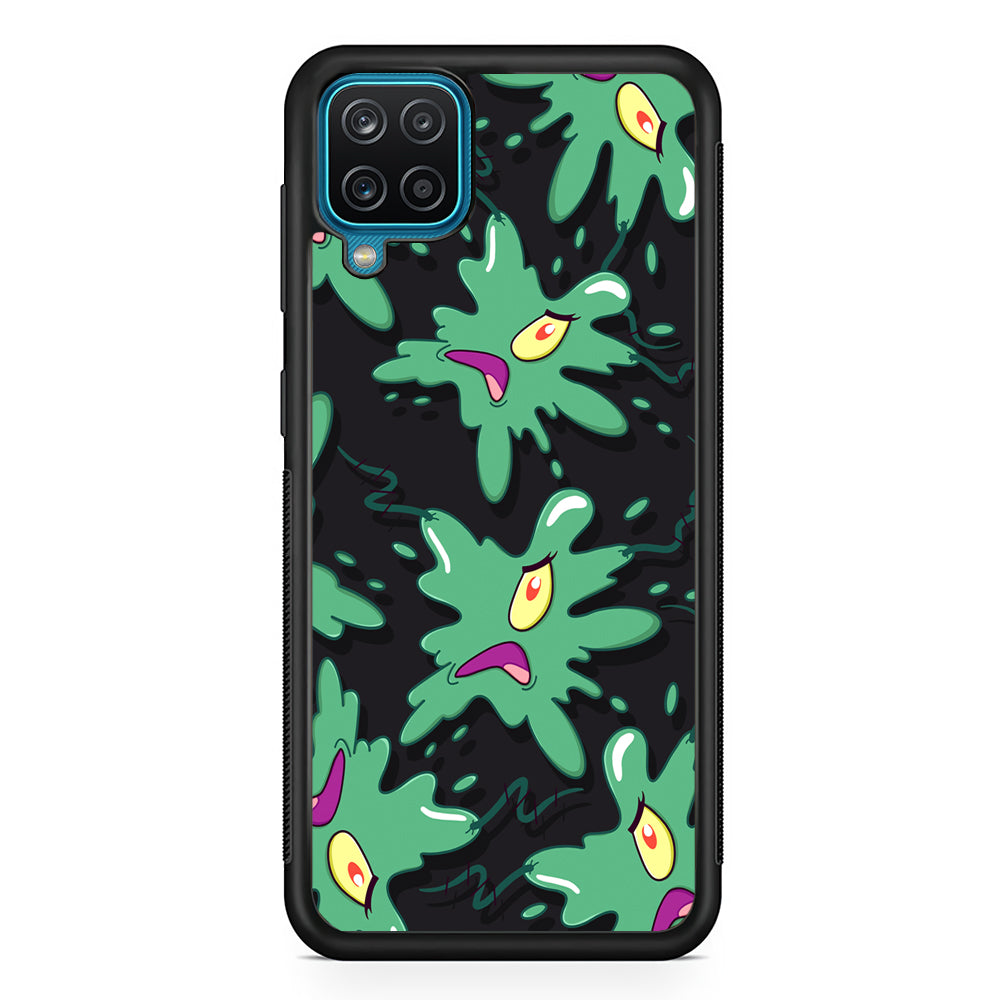 Plankton Patern of Stain Samsung Galaxy A12 Case