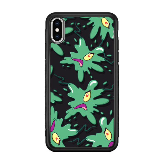 Plankton Patern of Stain iPhone X Case