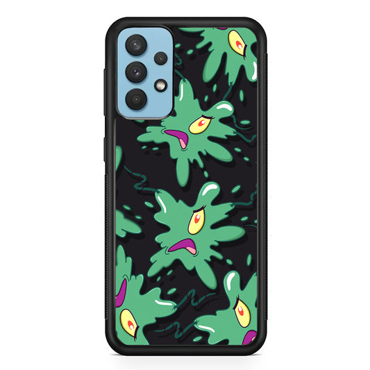 Plankton Patern of Stain Samsung Galaxy A32 Case