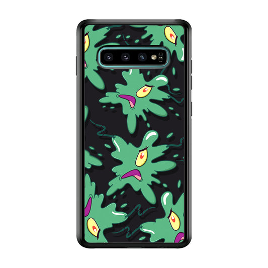 Plankton Patern of Stain Samsung Galaxy S10 Plus Case
