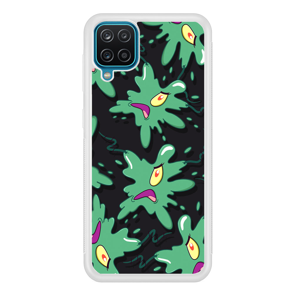 Plankton Patern of Stain Samsung Galaxy A12 Case