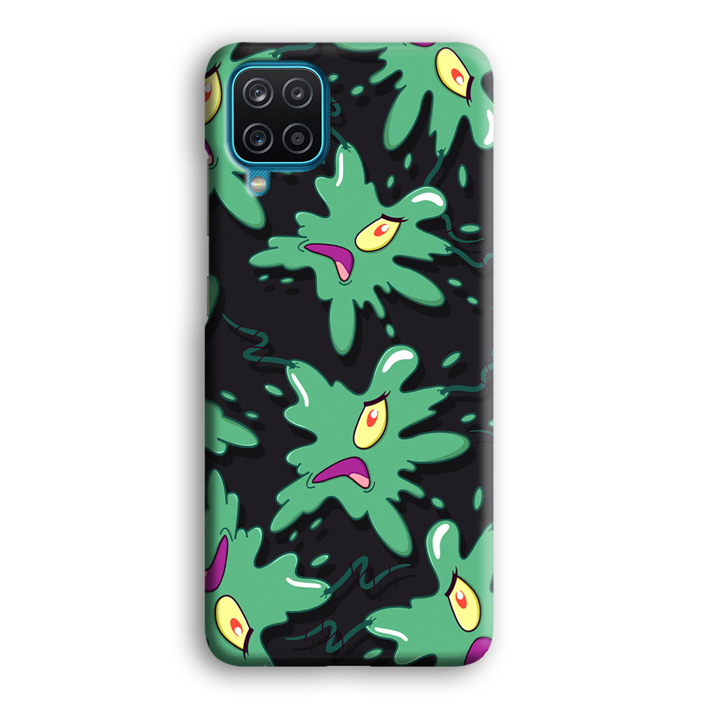 Plankton Patern of Stain Samsung Galaxy A12 Case