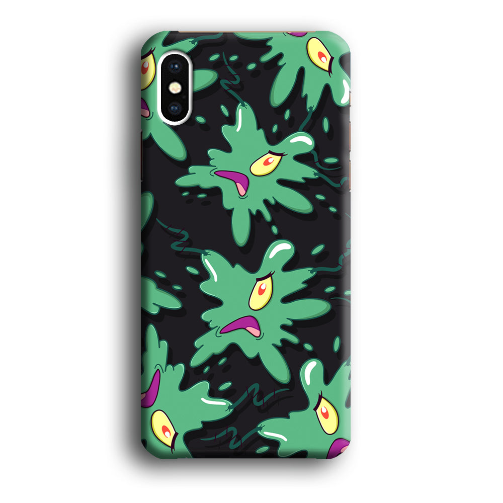 Plankton Patern of Stain iPhone X Case