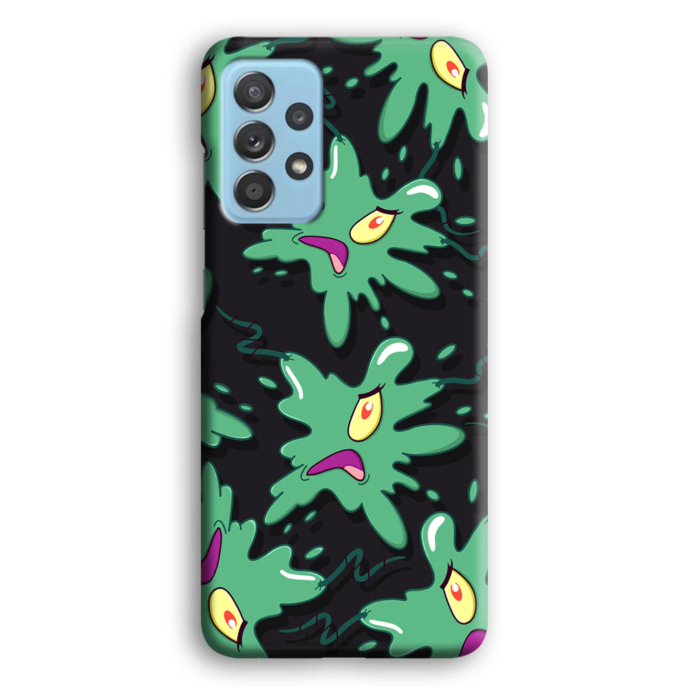 Plankton Patern of Stain Samsung Galaxy A52 Case