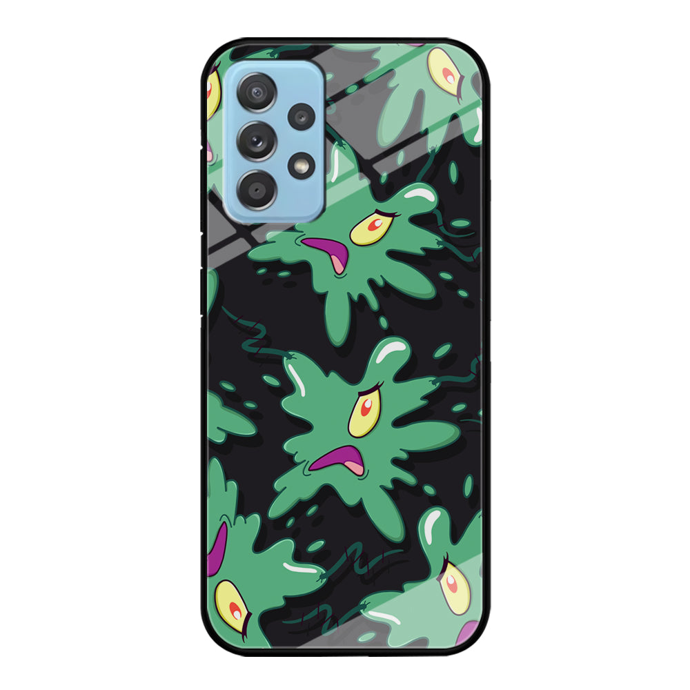 Plankton Patern of Stain Samsung Galaxy A52 Case