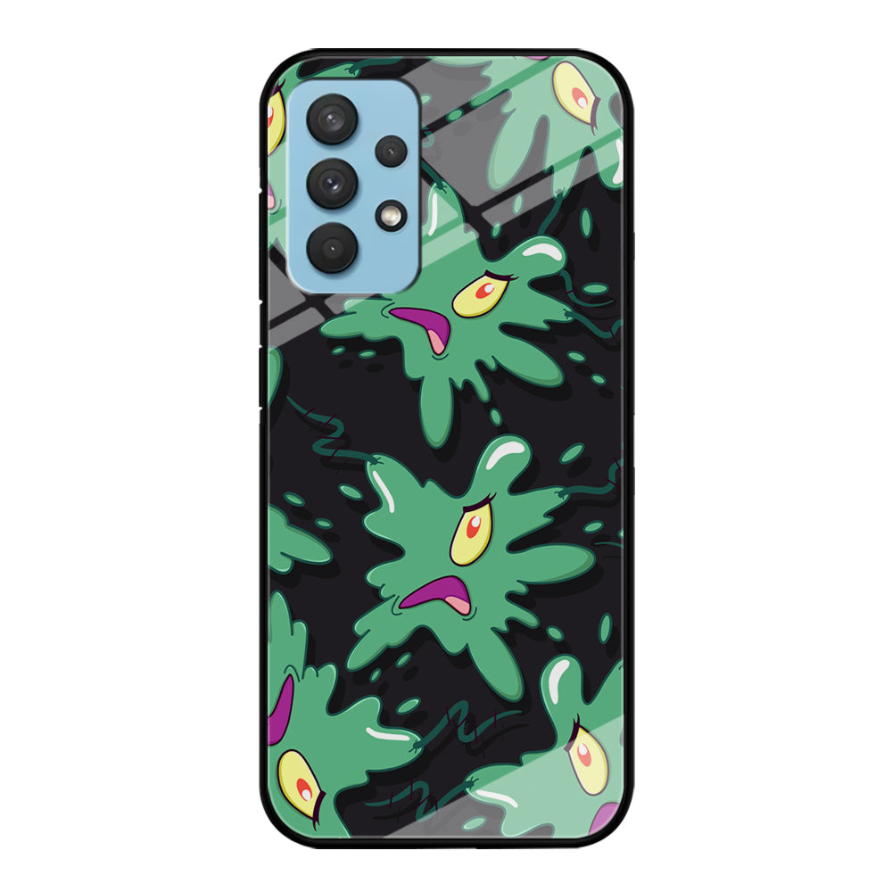 Plankton Patern of Stain Samsung Galaxy A32 Case