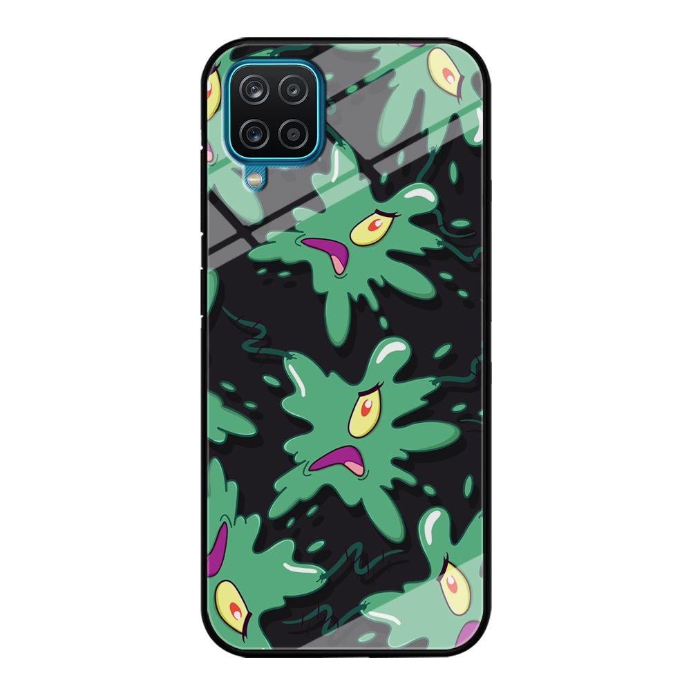 Plankton Patern of Stain Samsung Galaxy A12 Case