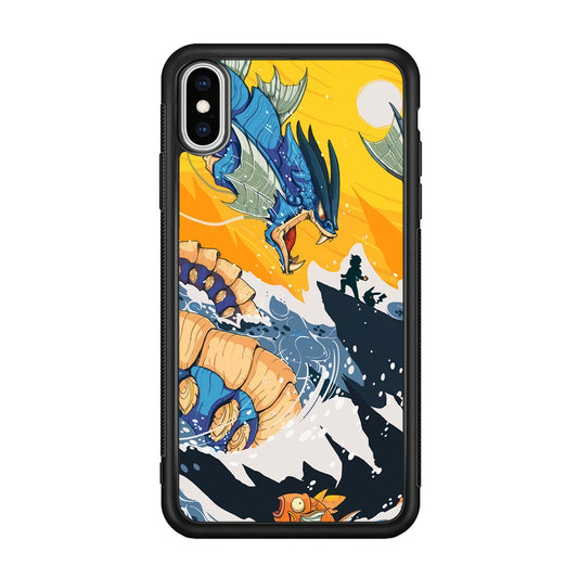 Pokemon Catching The Dragon iPhone X Case