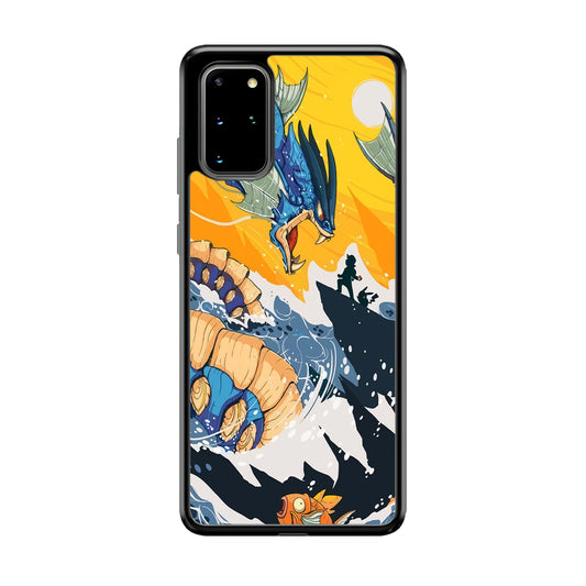 Pokemon Catching The Dragon Samsung Galaxy S20 Plus Case