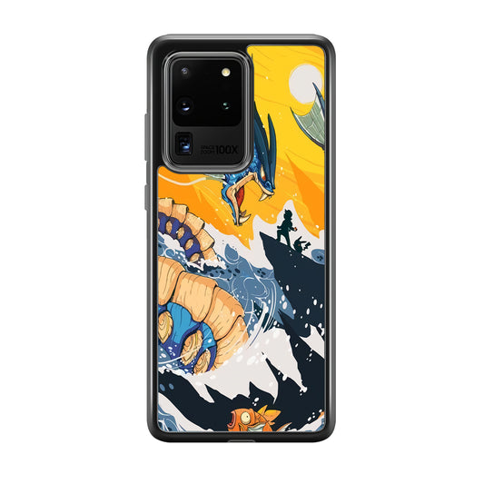 Pokemon Catching The Dragon Samsung Galaxy S20 Ultra Case