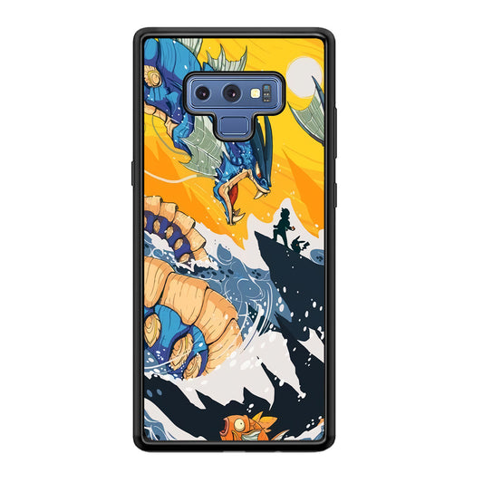 Pokemon Catching The Dragon Samsung Galaxy Note 9 Case