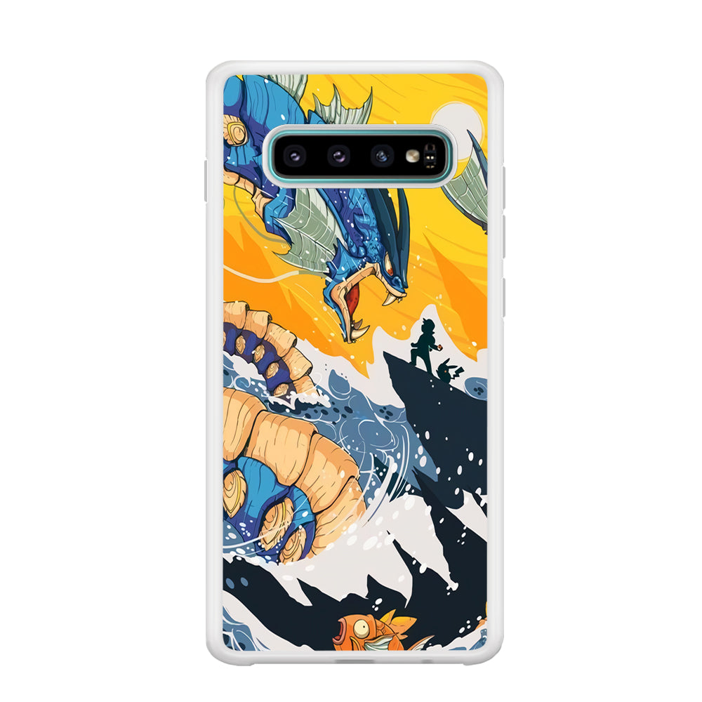 Pokemon Catching The Dragon Samsung Galaxy S10 Case