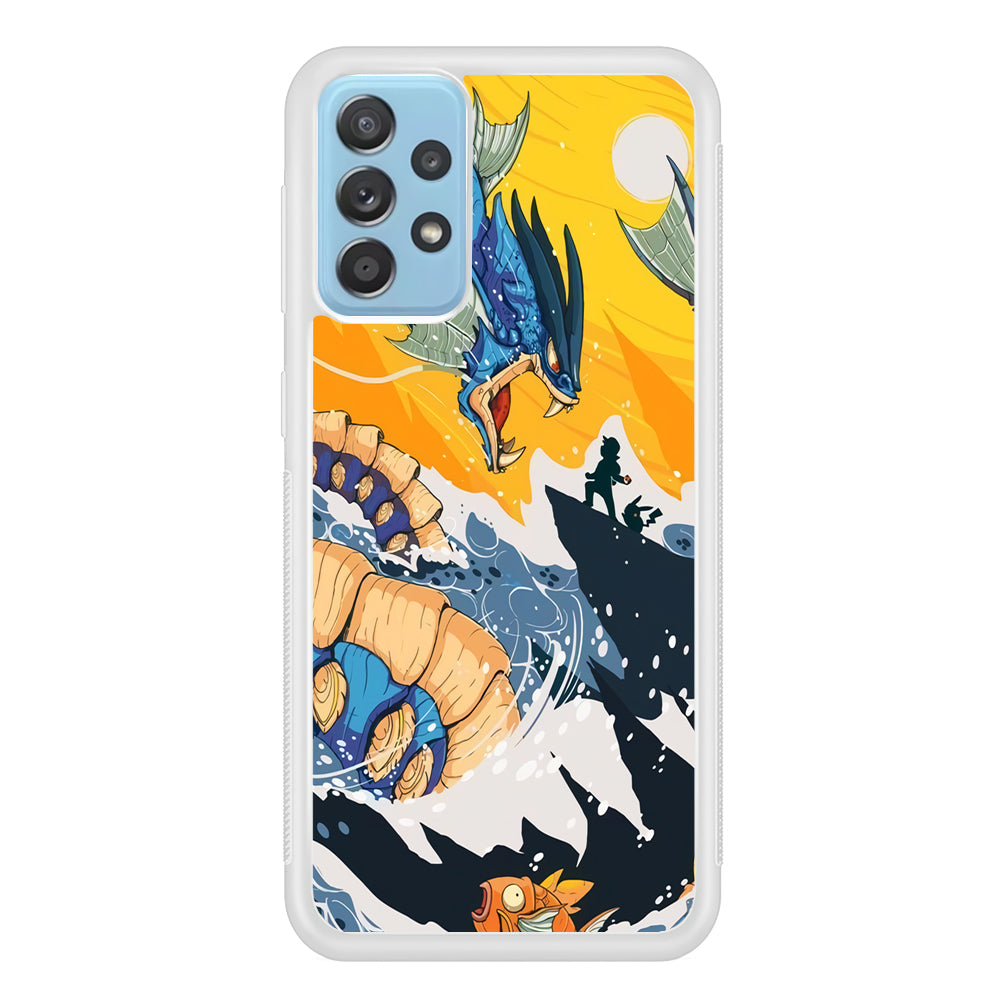 Pokemon Catching The Dragon Samsung Galaxy A52 Case