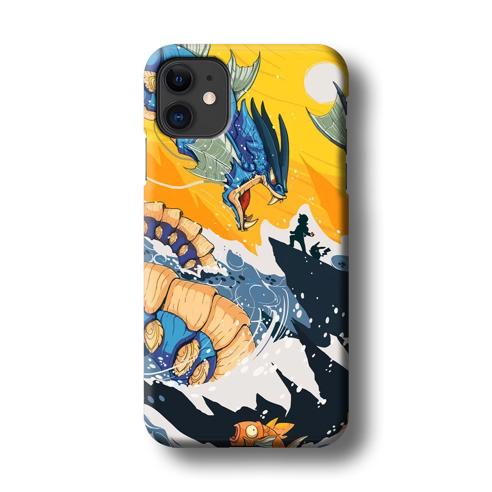 Pokemon Catching The Dragon iPhone 11 Case