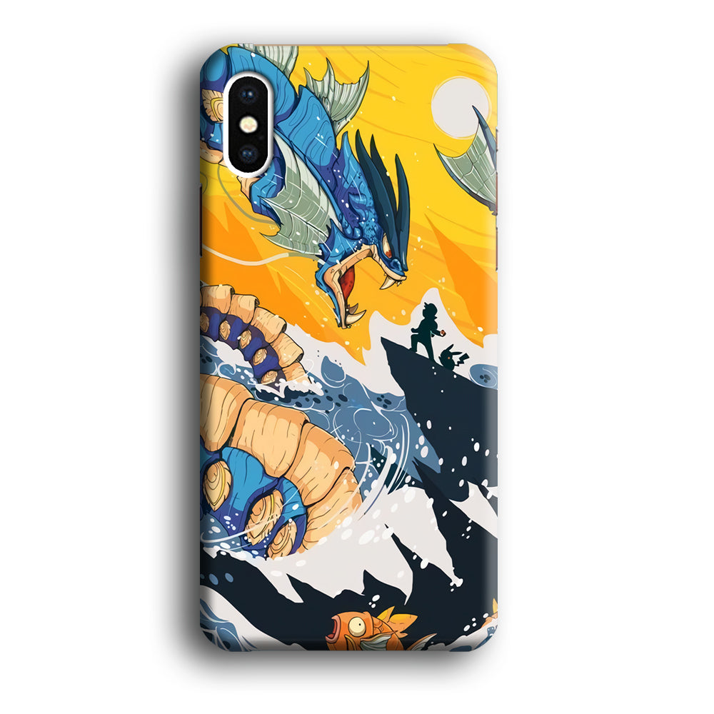 Pokemon Catching The Dragon iPhone X Case