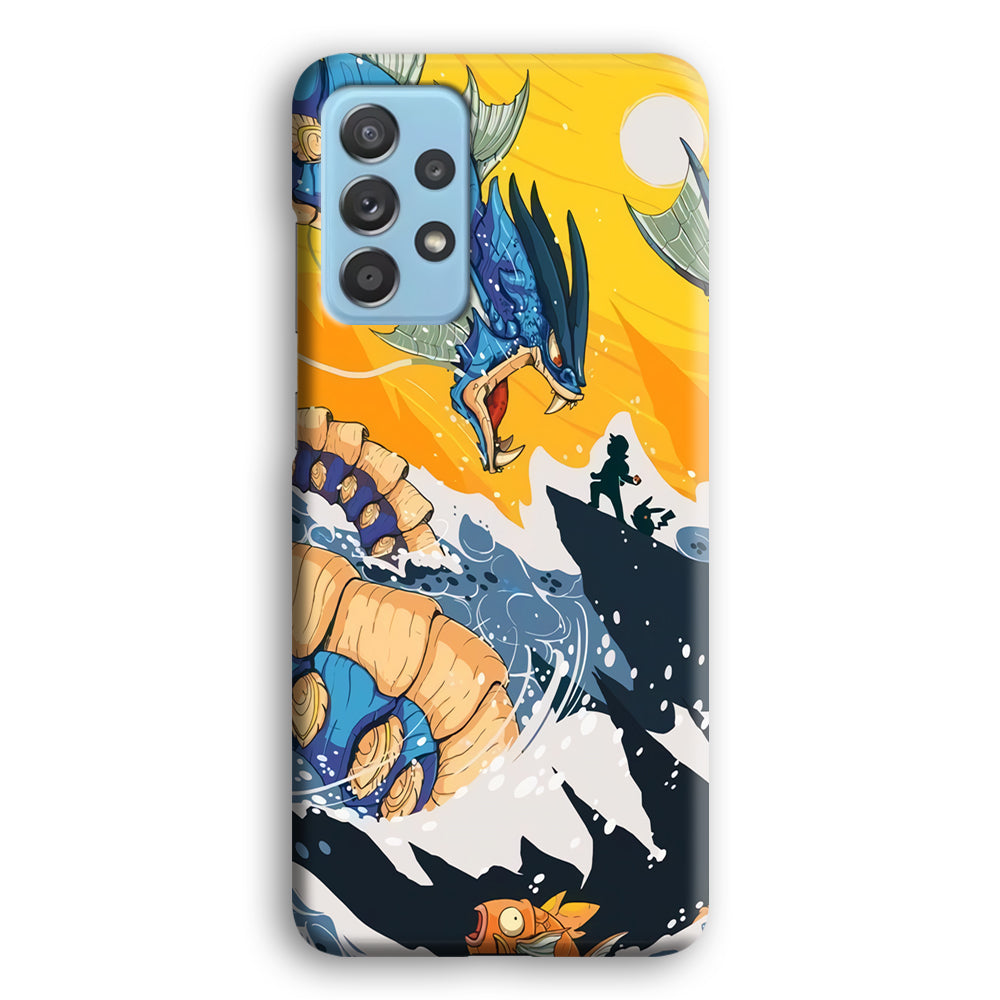 Pokemon Catching The Dragon Samsung Galaxy A52 Case