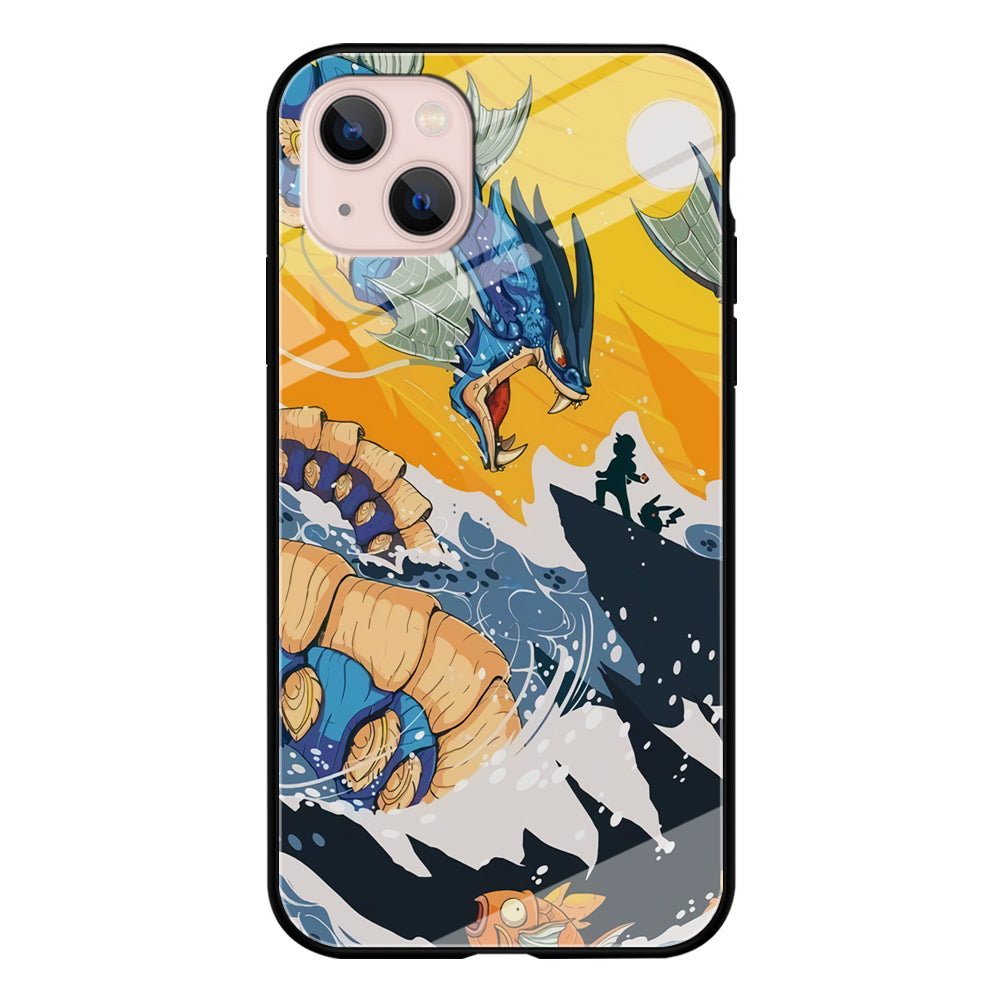 Pokemon Catching The Dragon iPhone 13 Case